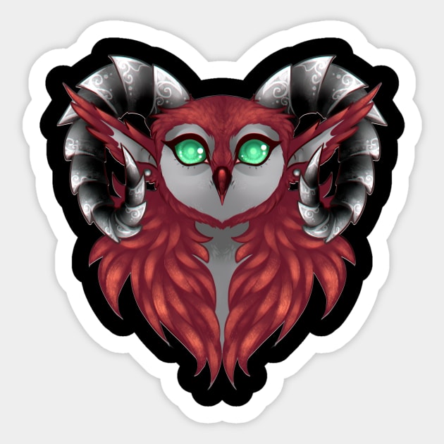 Dragongryph Sticker by Blackberreh